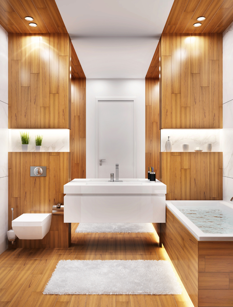 Covering salle de bain